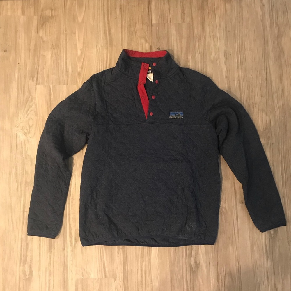 Patagonia pull over, Men’s medium, cotton quilted